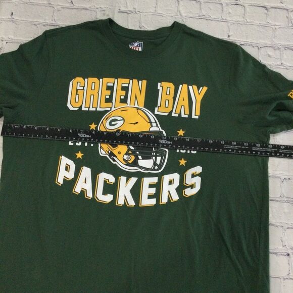 NFL T-Shirt Men's Size Large Color Green Gold Geen Bay Packers Graphic Tee - Picture 7 of 10